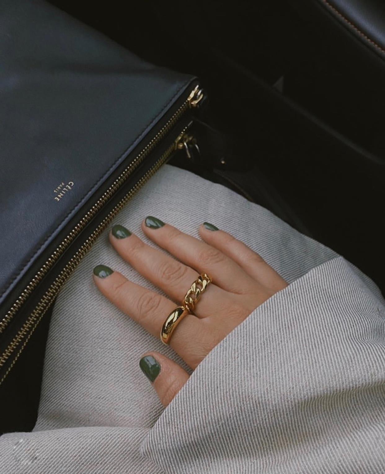 Jeberg Jewellery Ring Dome, vergoldet