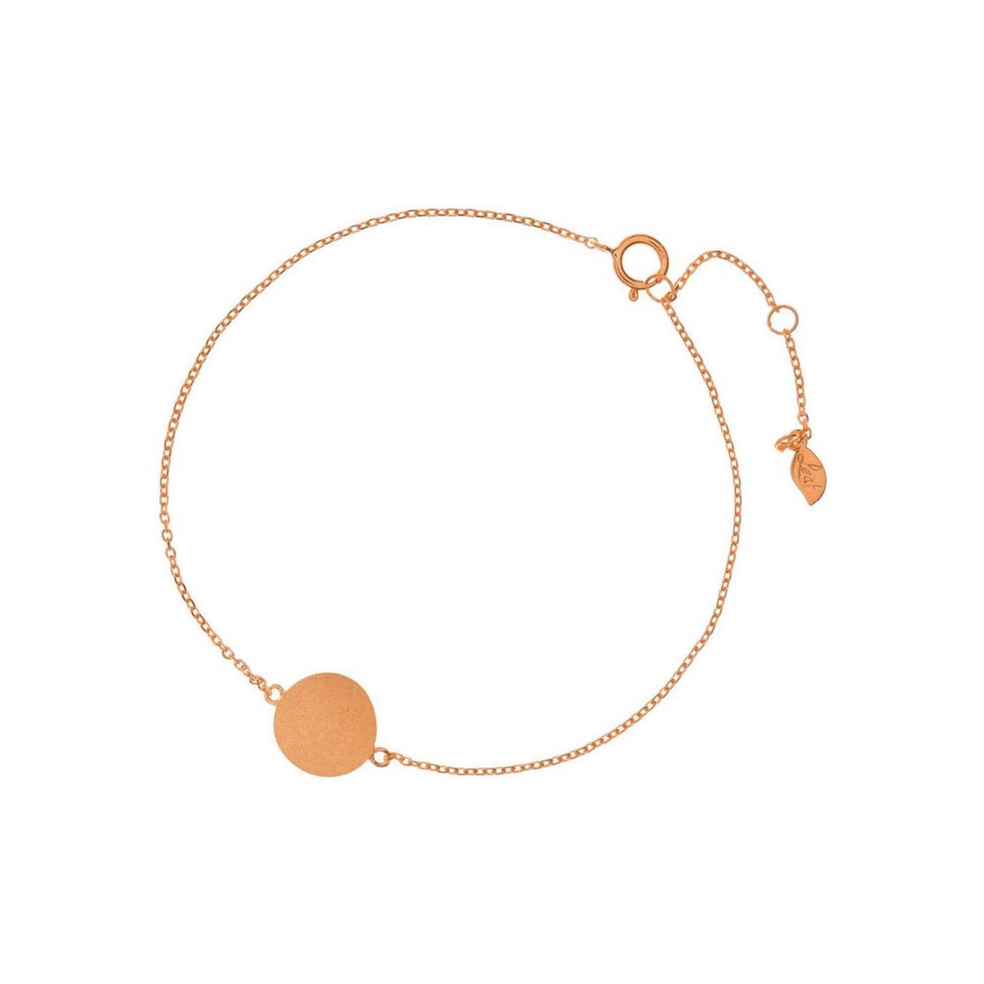 Leaf Armband Slices, rosé vergoldet