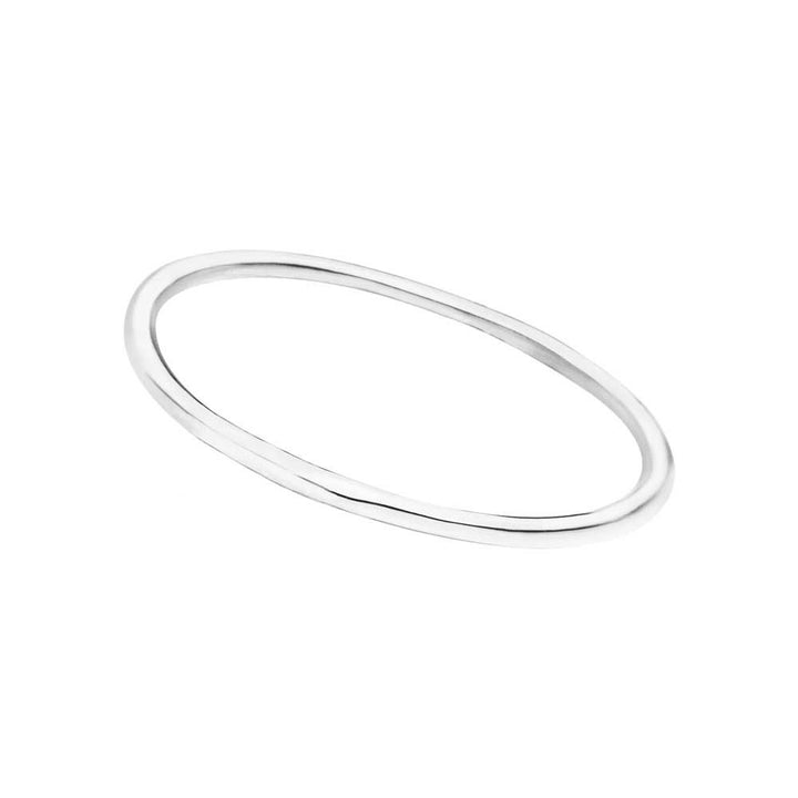 Leaf Ring Stacking Basic, Silber