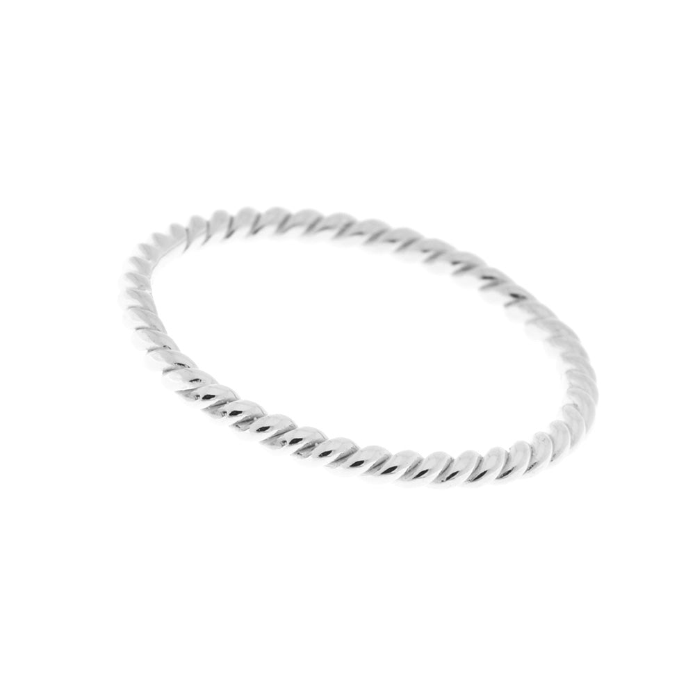 Leaf Ring Twist, Silber