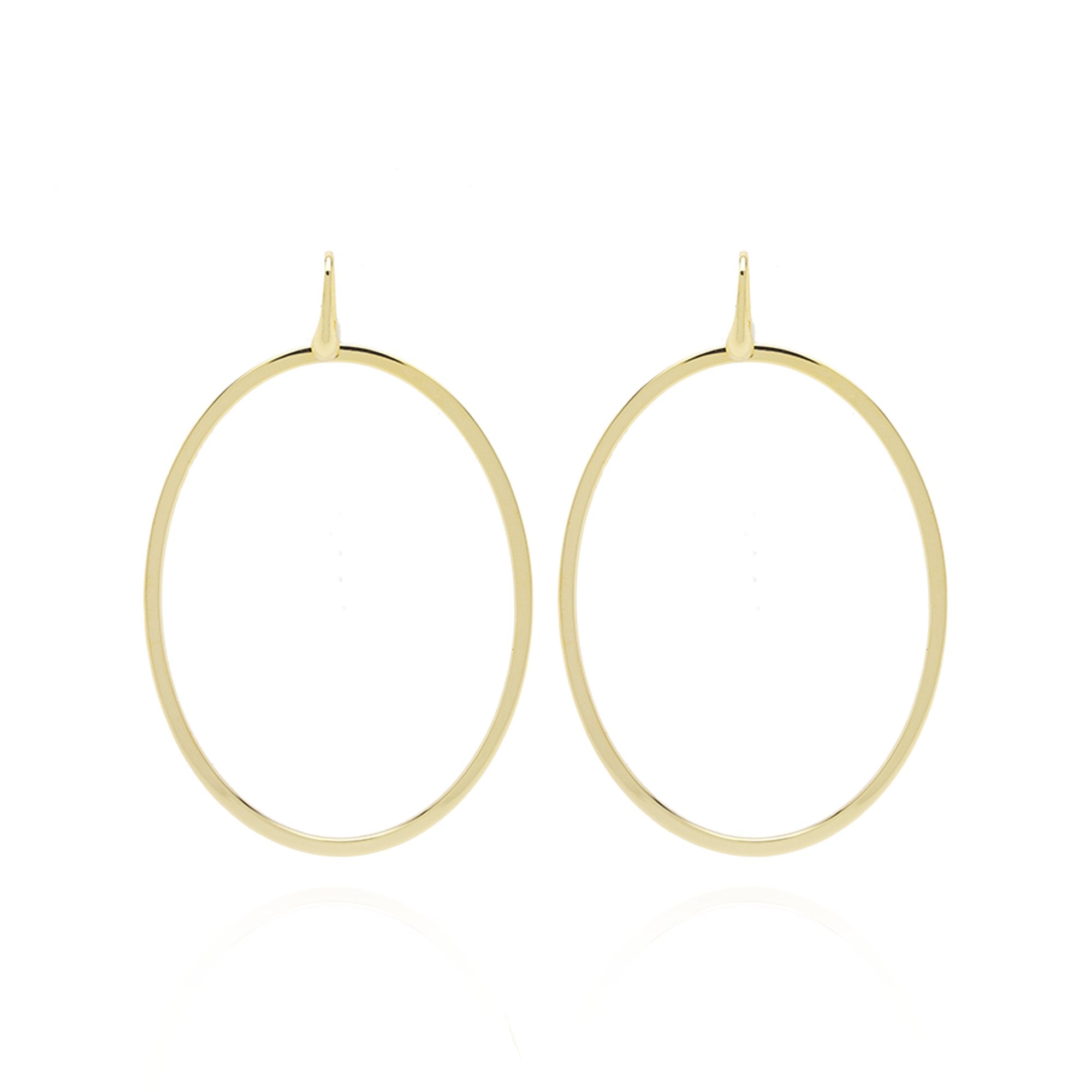 LOTT.gioielli Ohrringe Classic Ovale, vergoldet