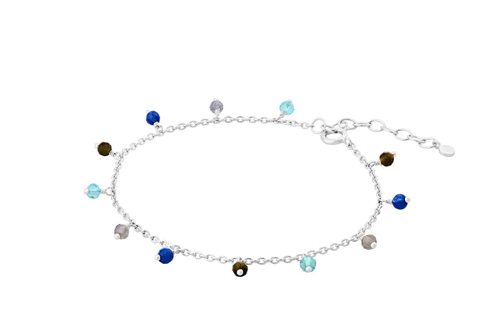 Pernille Corydon Armband Blue Hour, Silber