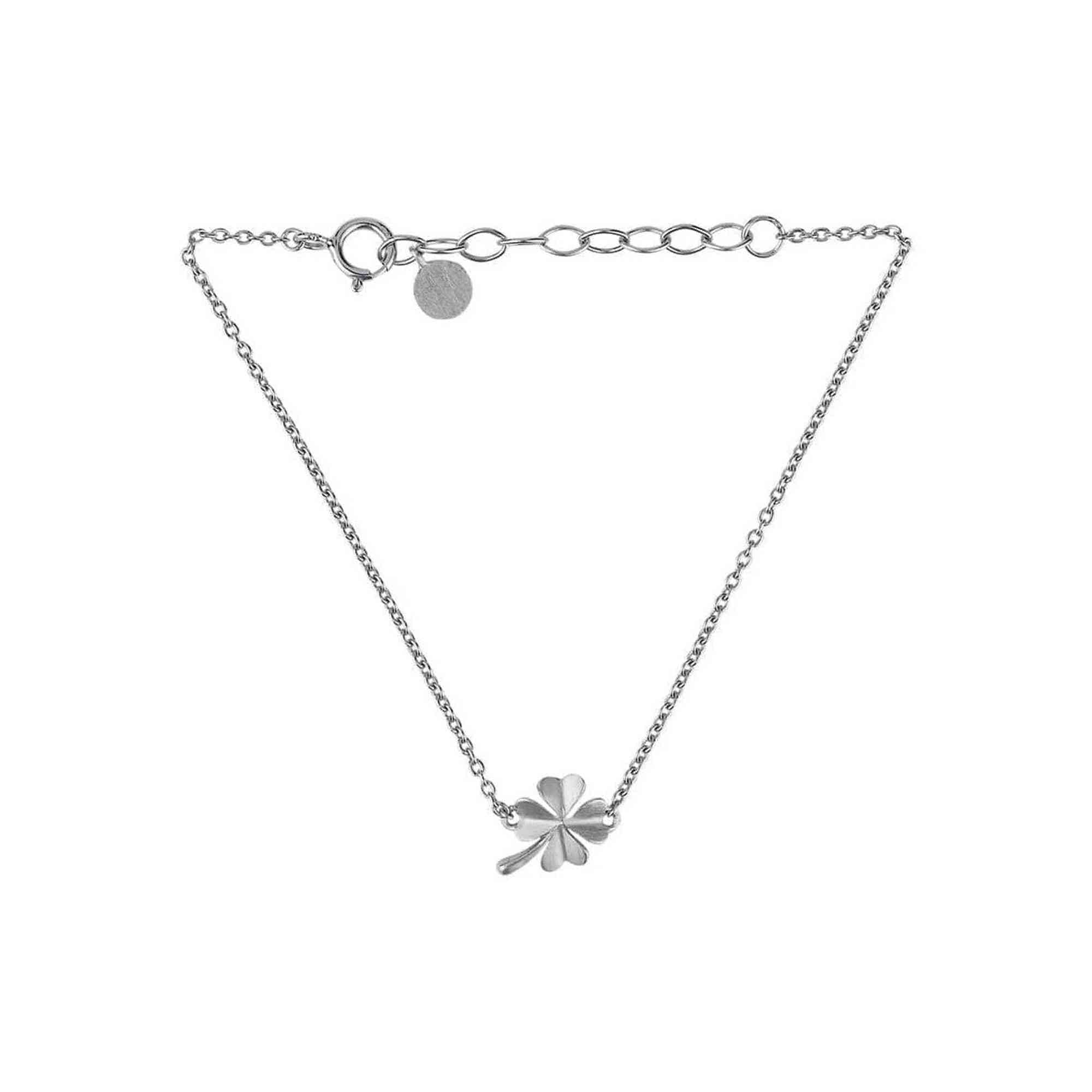 Pernille Corydon Armband Clover, Silber
