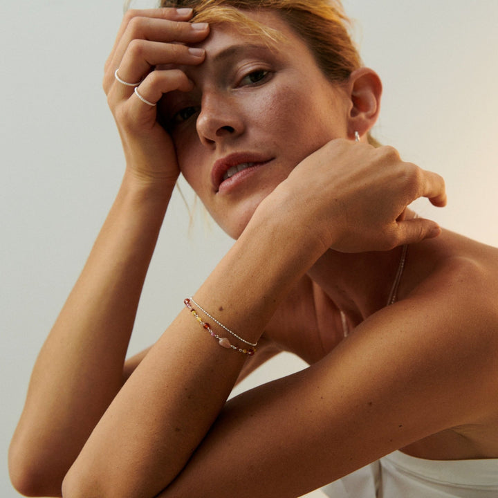 Pernille Corydon Armband Golden Fields, vergoldet