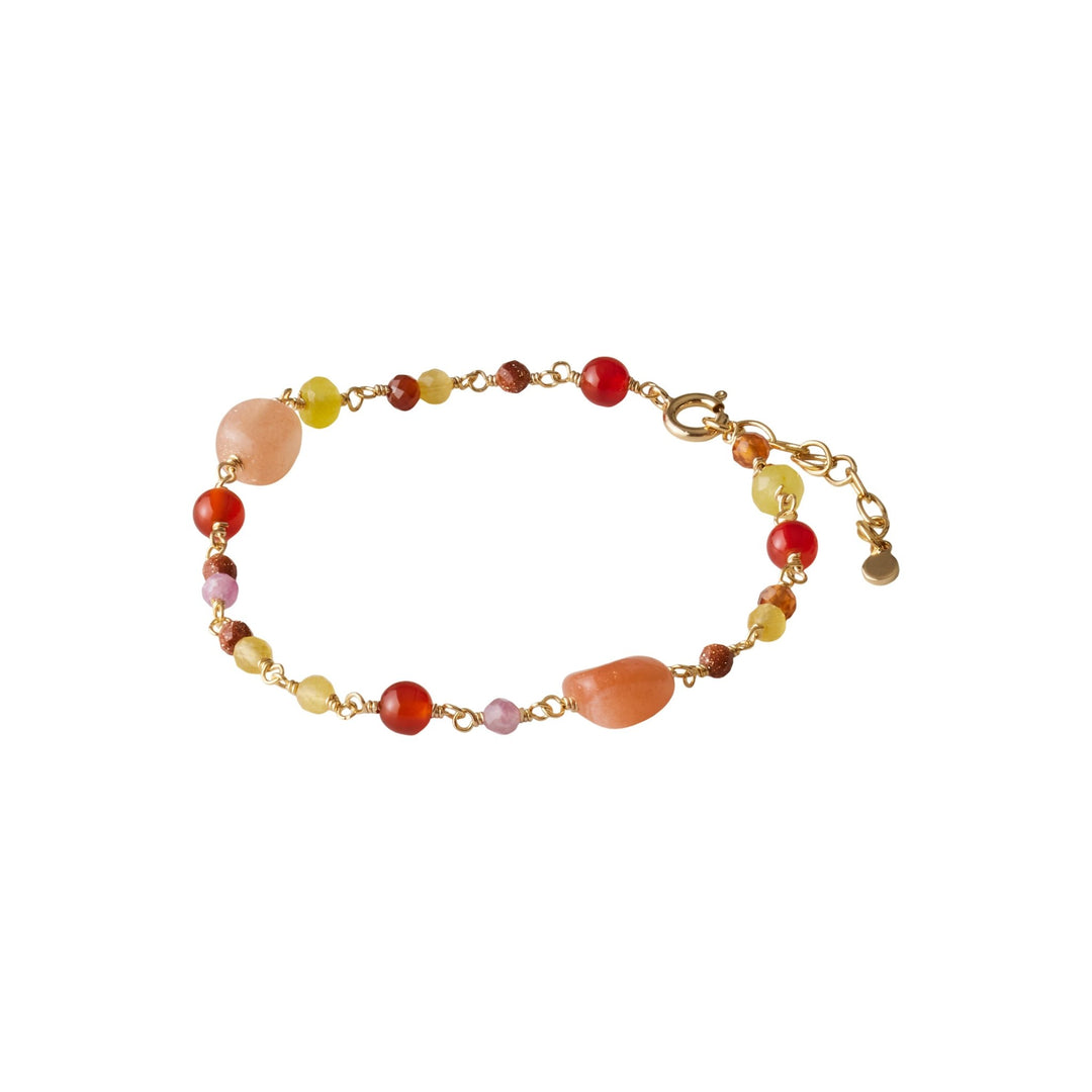 Pernille Corydon Armband Golden Fields, vergoldet