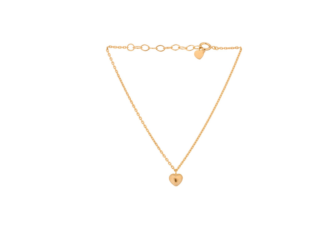 Pernille Corydon Armband Love, vergoldet