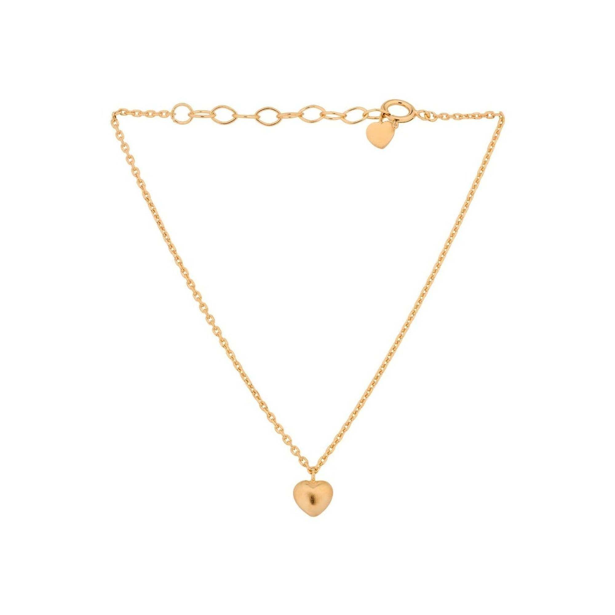 Pernille Corydon Armband Love, vergoldet