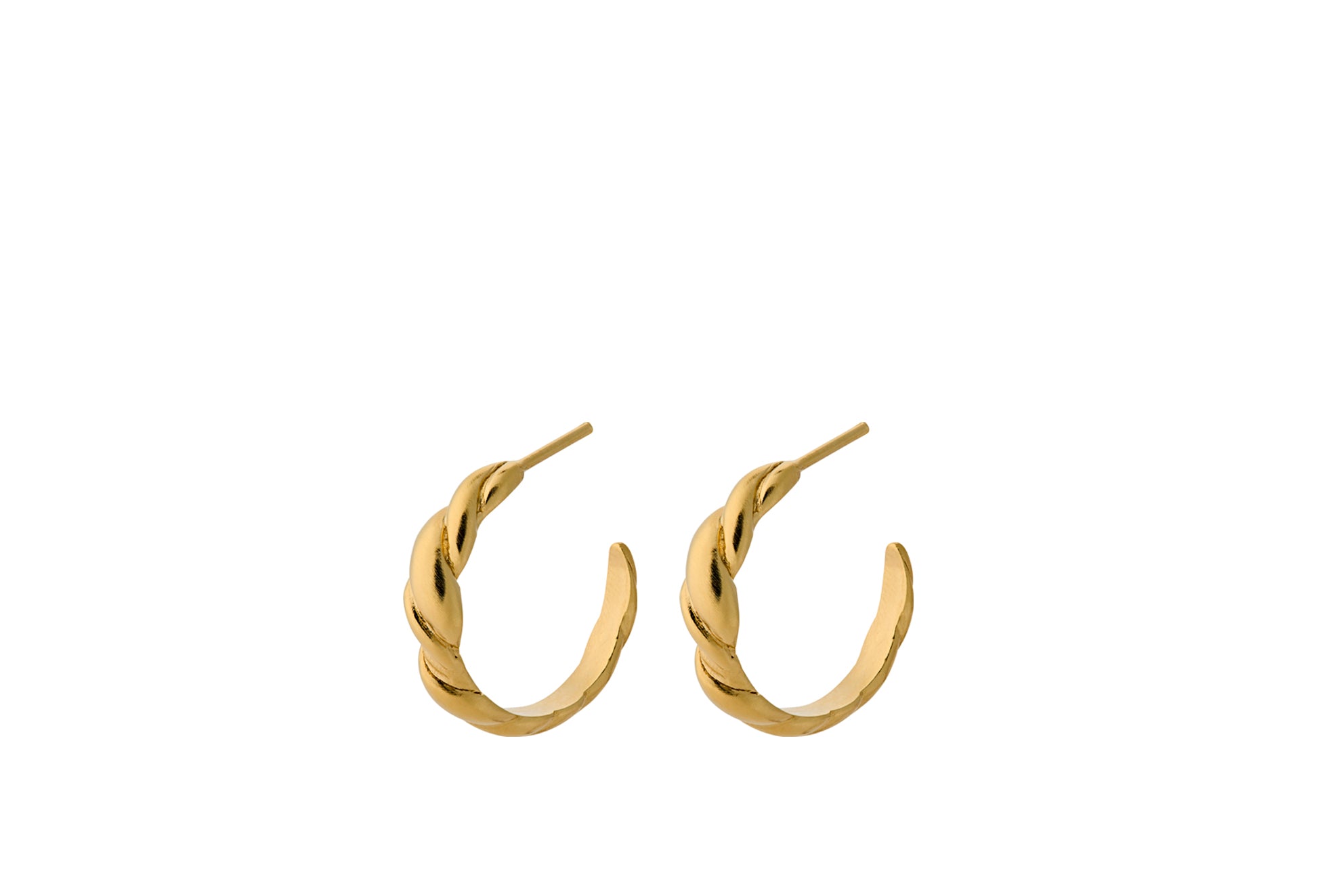 Pernille Corydon Creolen Hana, vergoldet