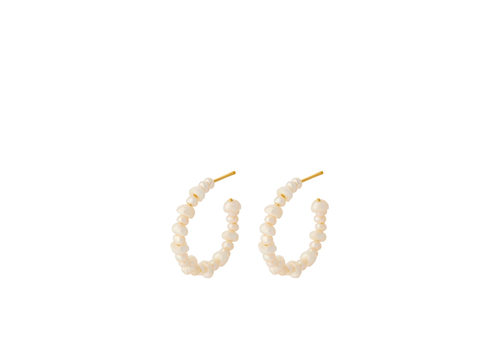 Pernille Corydon Creolen Liberty, vergoldet