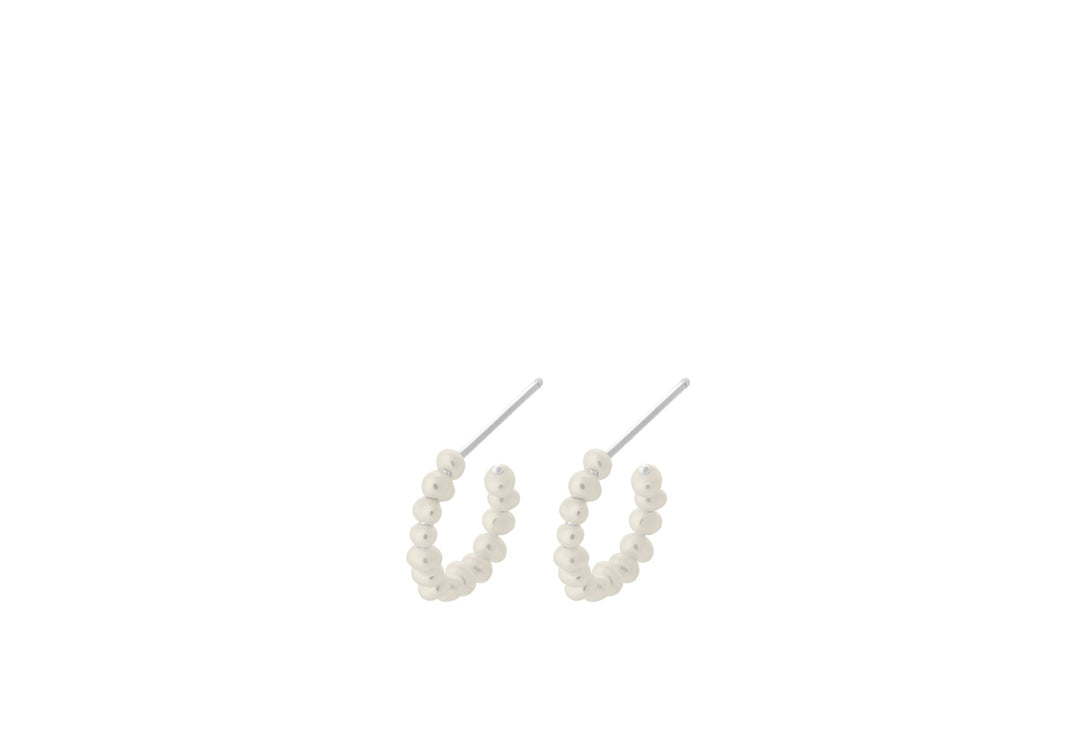 Pernille Corydon Creolen Ocean Treasure Hoops, Silber