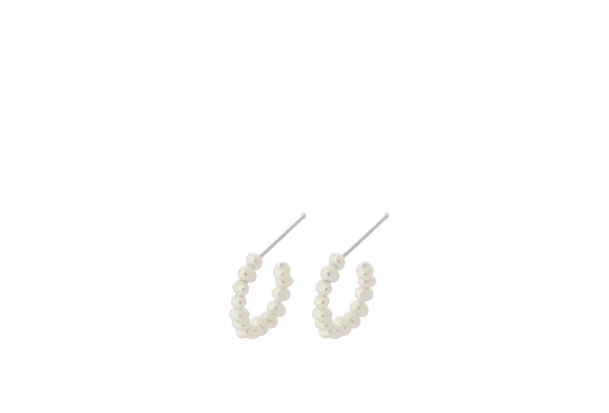 Pernille Corydon Creolen Ocean Treasure Hoops, Silber