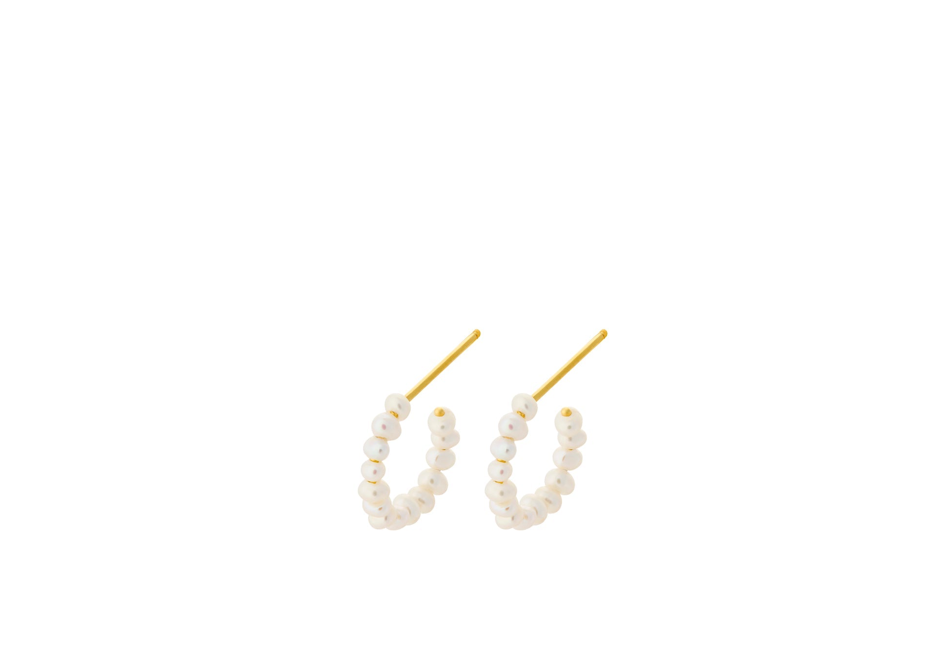 Pernille Corydon Creolen Ocean Treasure Hoops, vergoldet