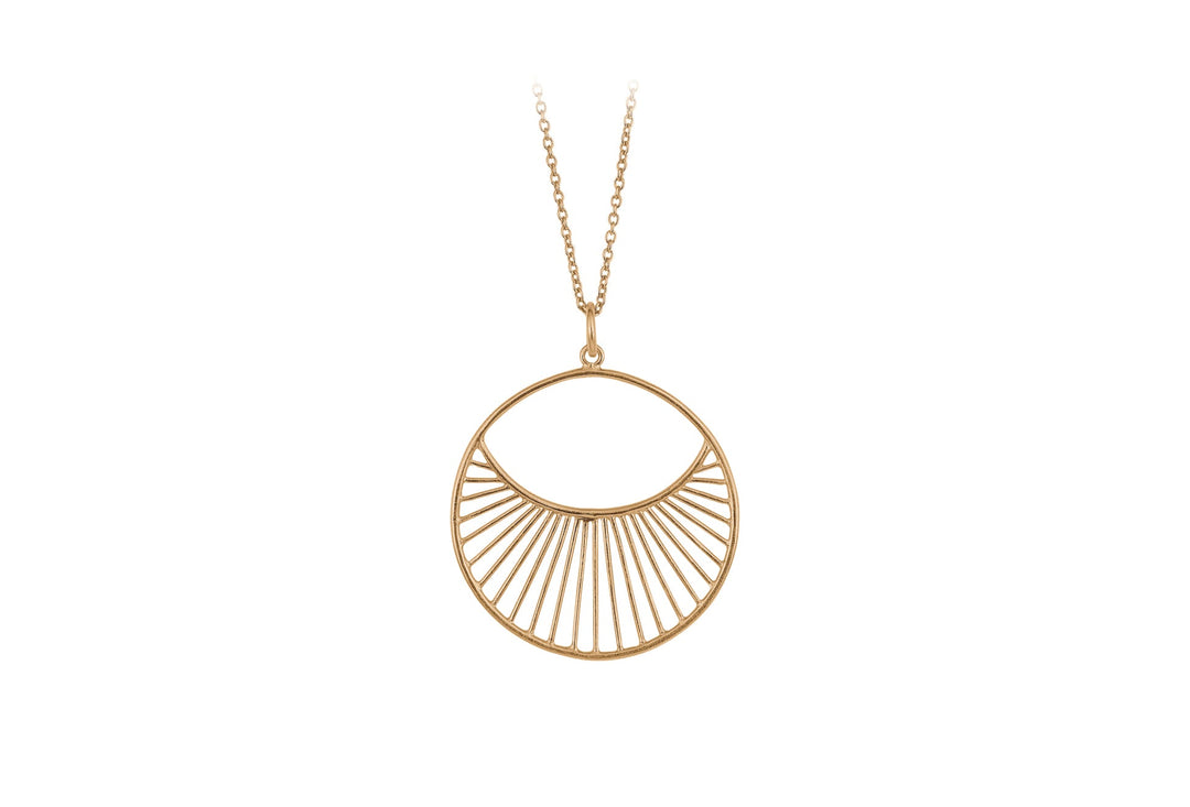 Pernille Corydon Kette Daylight long, vergoldet