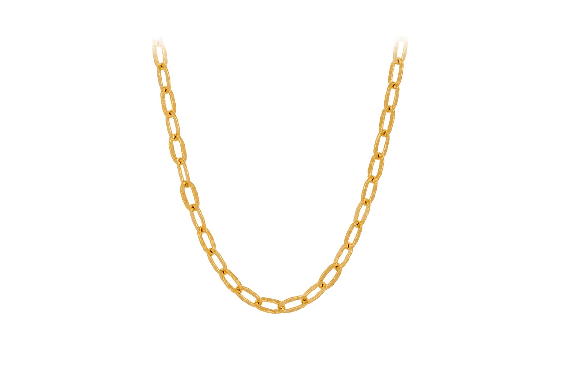 Pernille Corydon Kette Ines, vergoldet