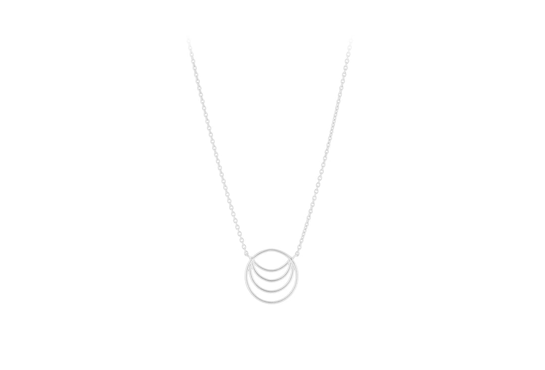 Pernille Corydon Kette Silhouette, Silber