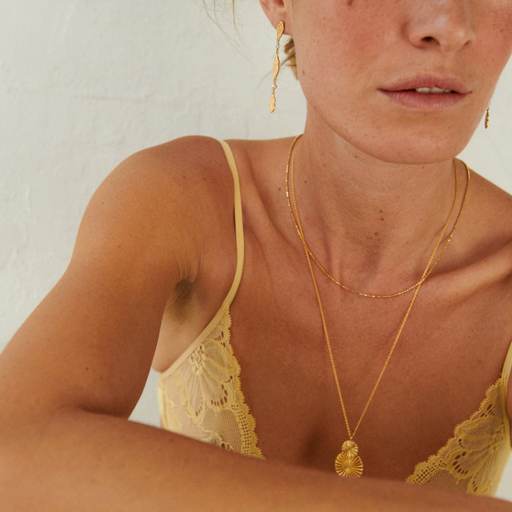 Pernille Corydon Kette Starlight, vergoldet