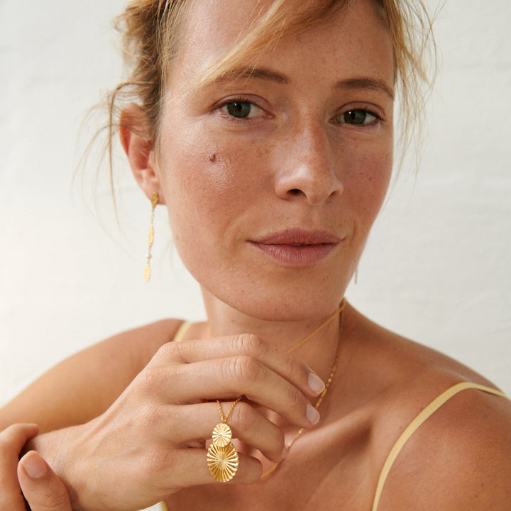 Pernille Corydon Kette Starlight, vergoldet