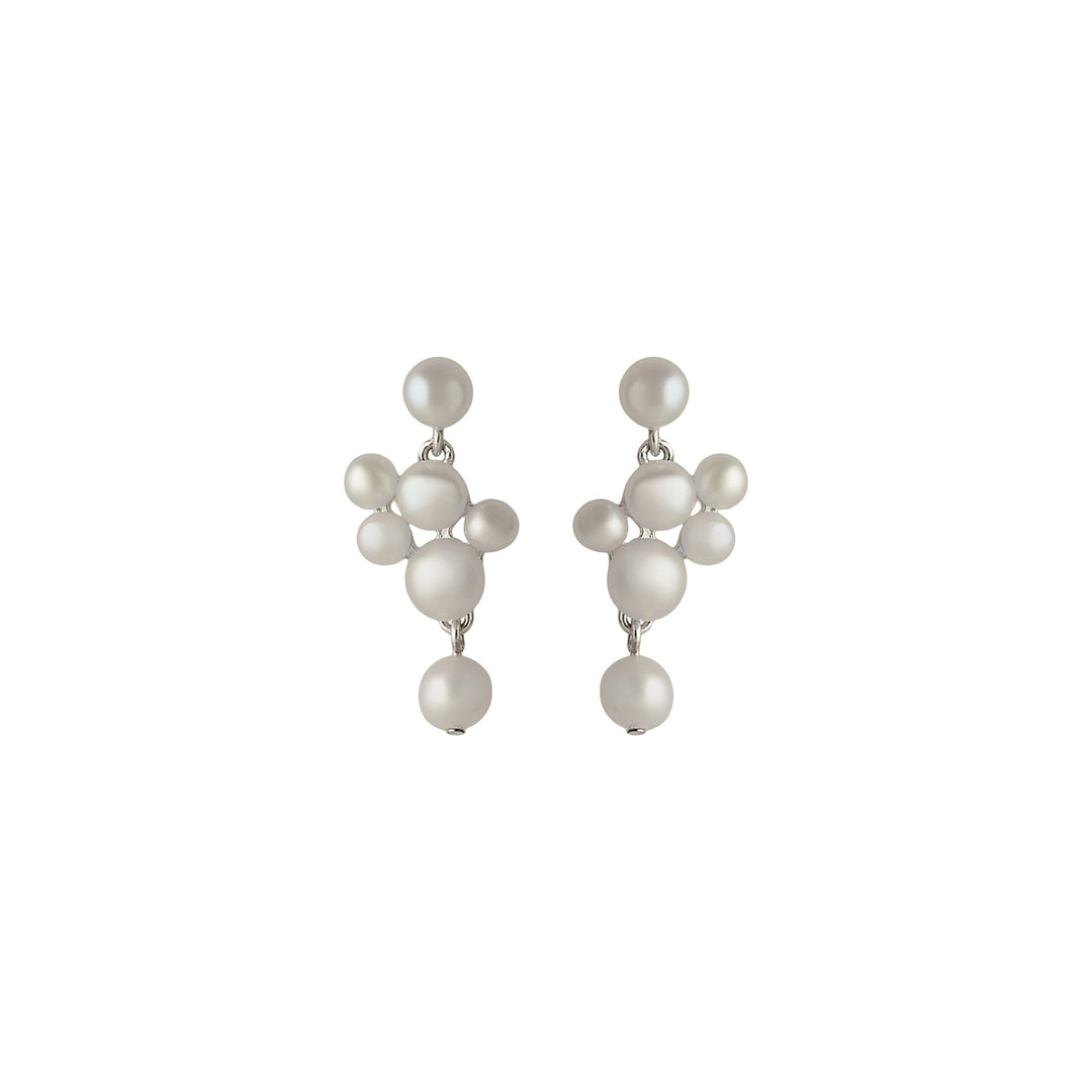 Pernille Corydon Ohrringe Treasure, Silber