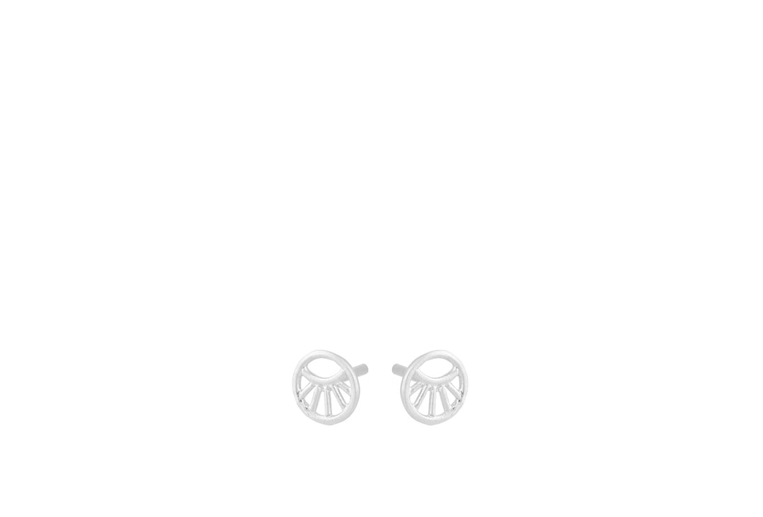 Pernille Corydon Ohrstecker Mini Daylight, Silber