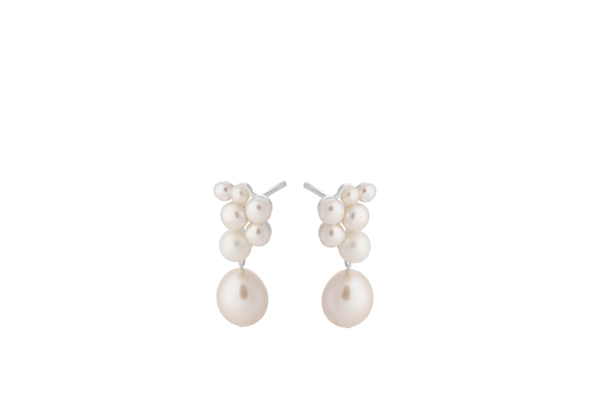 Pernille Corydon Ohrstecker Ocean Treasure, Silber