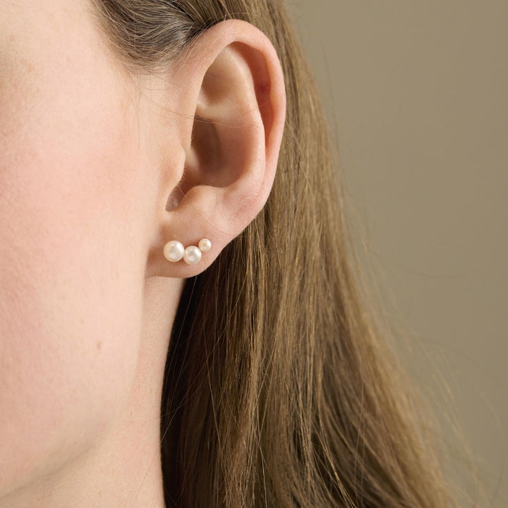 Pernille Corydon Ohrstecker Treasure, Silber