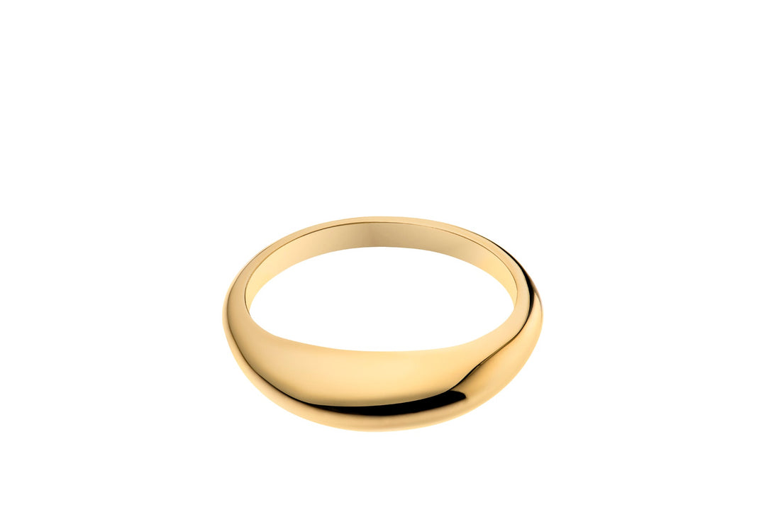 Pernille Corydon Ring Globe, vergoldet
