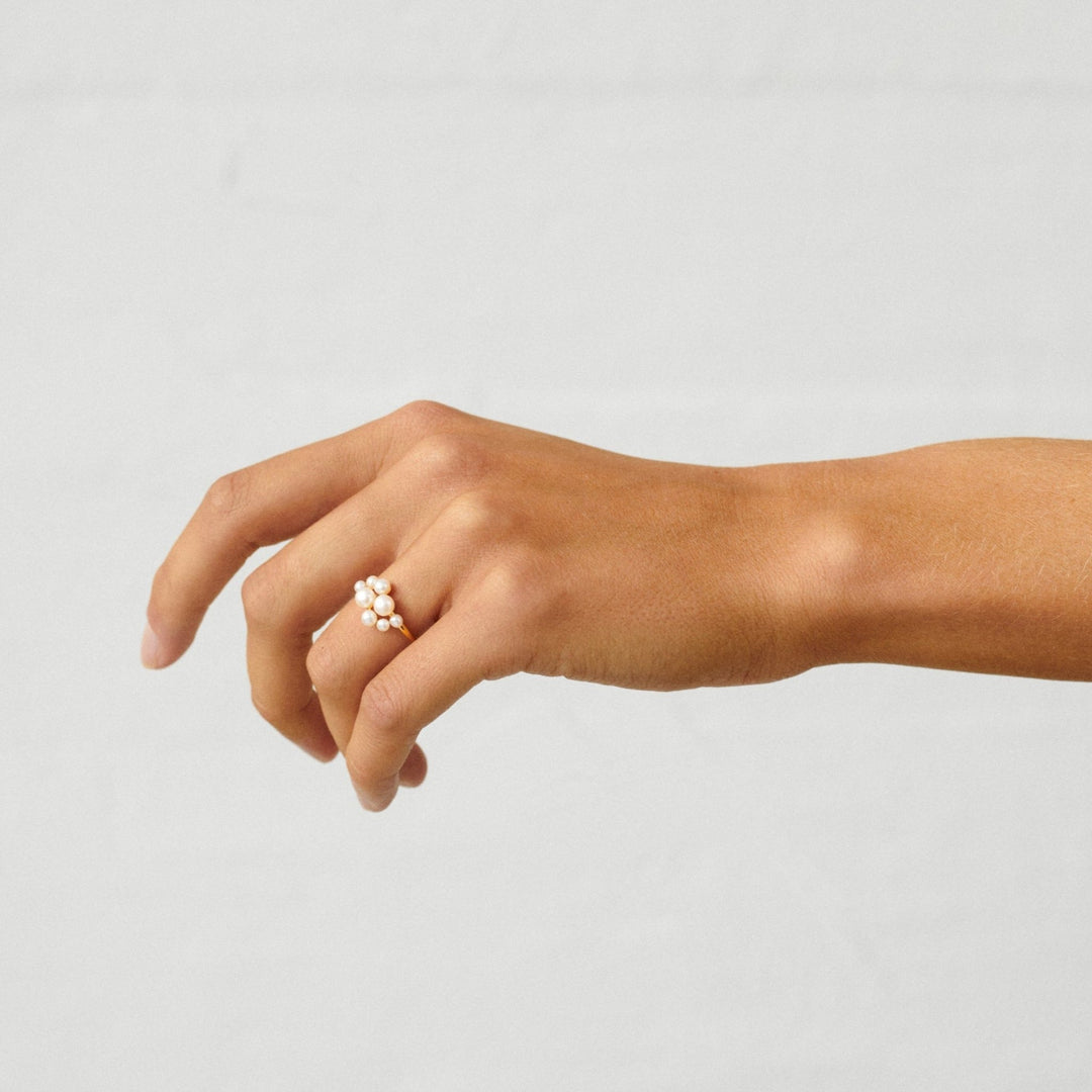 Pernille Corydon Ring True Treasure, vergoldet