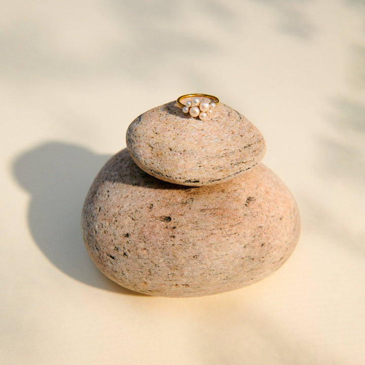Pernille Corydon Ring True Treasure, vergoldet