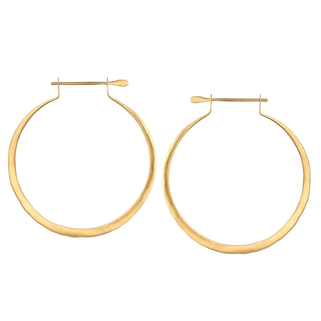 Satya Jewelry Creolen Effortless Simplicity, vergoldet