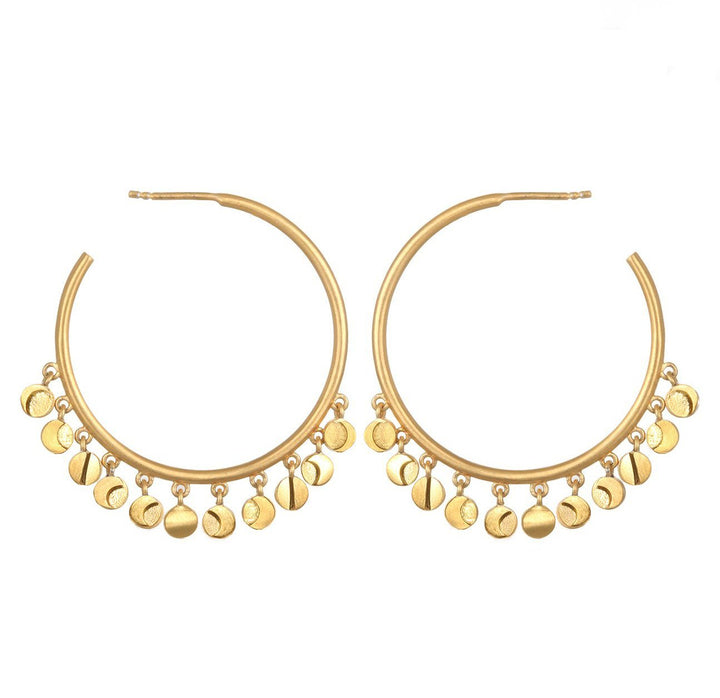 Satya Jewelry Creolen Growth in Grace, vergoldet