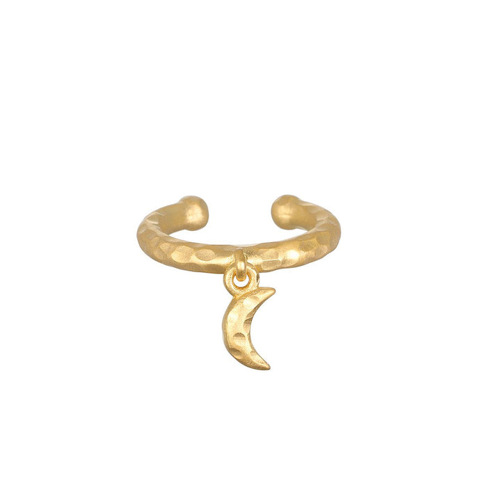 Satya Jewelry Earcuff Beautiful Journey Moon, vergoldet