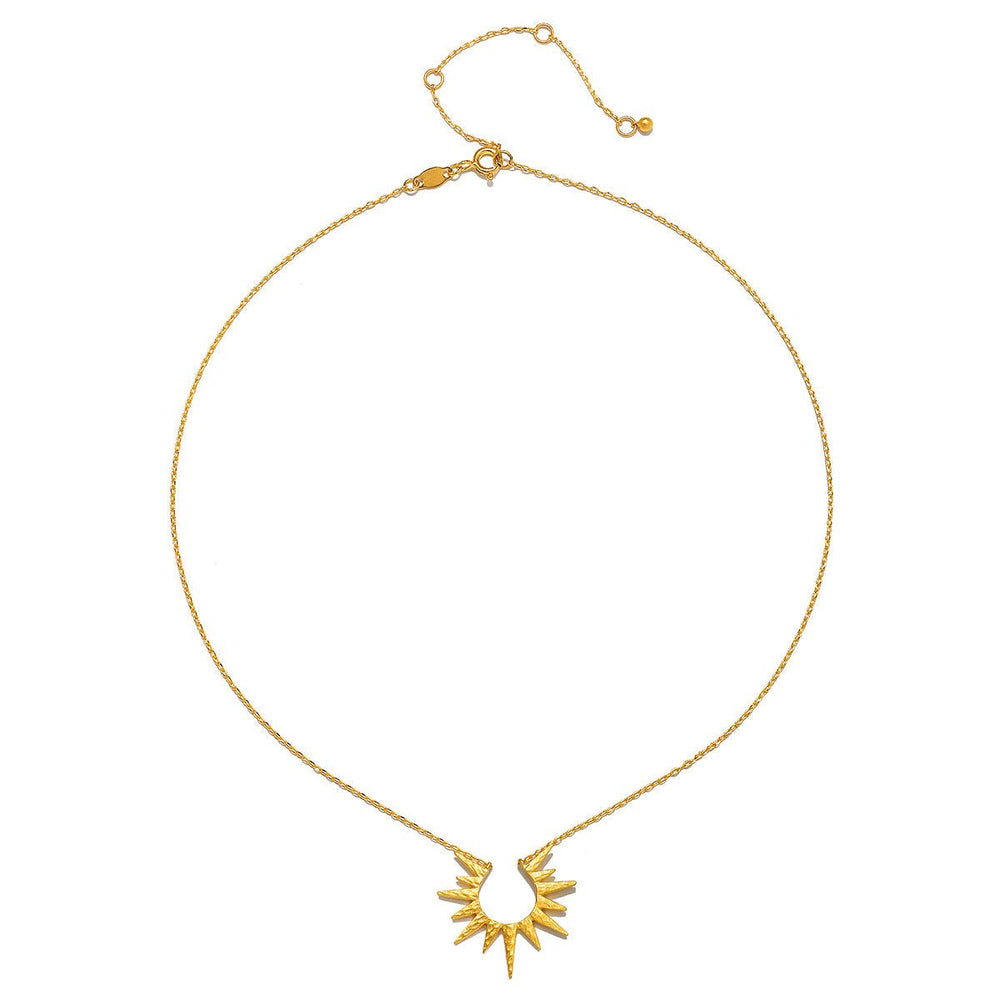 Satya Jewelry Kette Incandescent Glow Gold Starburst, vergoldet