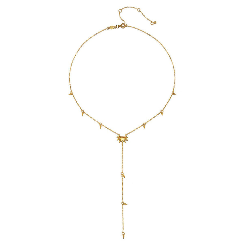 Satya Jewelry Kette Light of Day Gold Lariat, vergoldet