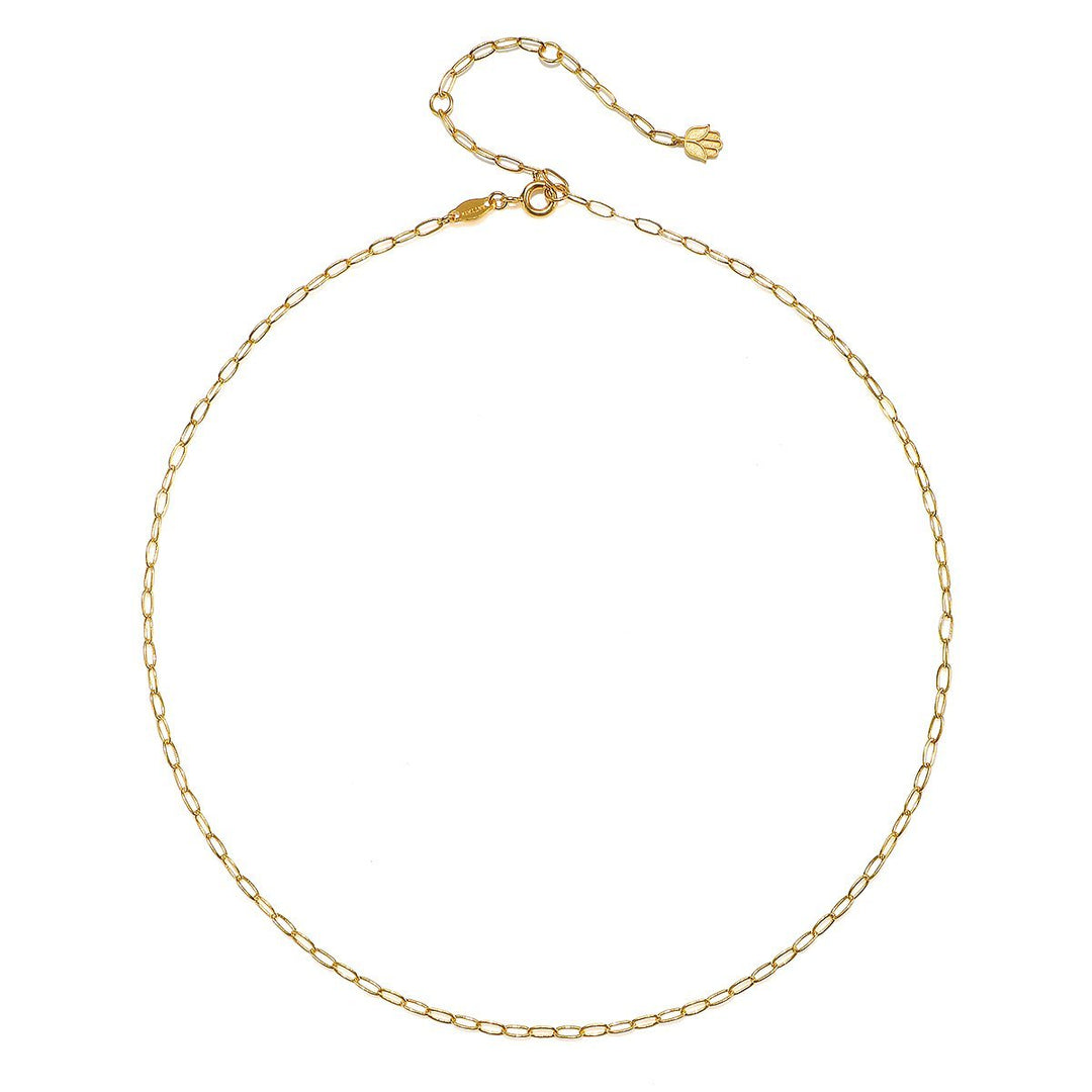 Satya Jewelry Kette Shrouded in Protection, vergoldet