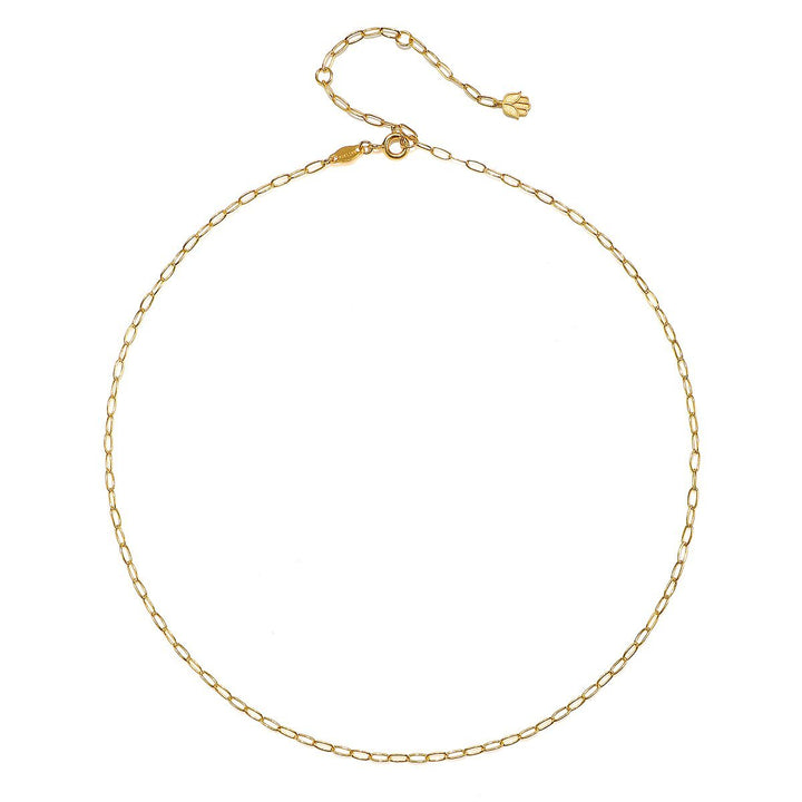 Satya Jewelry Kette Shrouded in Protection, vergoldet