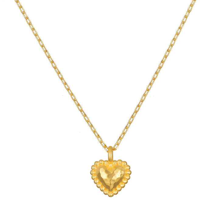 Satya Jewelry Kette True Heart Pendant, vergoldet