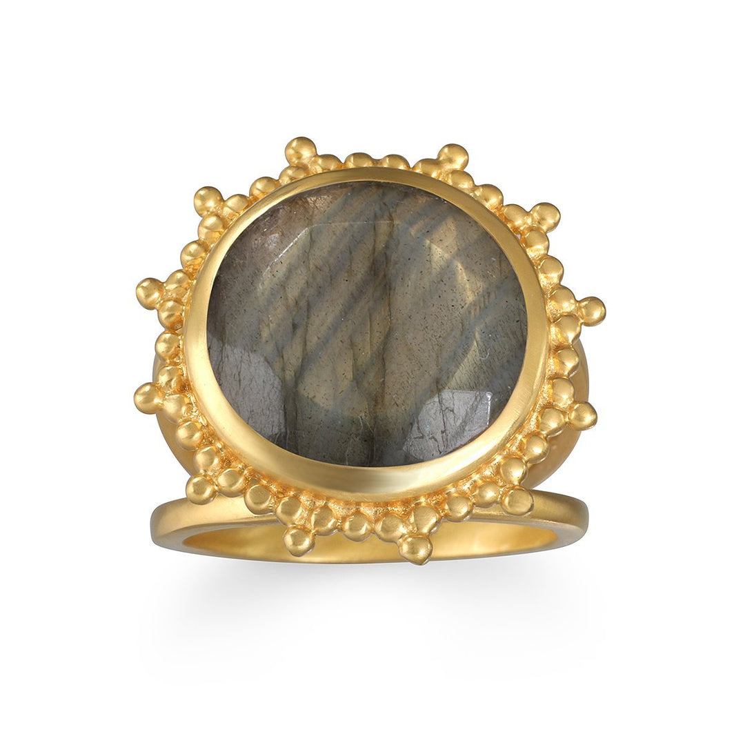 Satya Jewelry Ring Pursue Your Truth, vergoldet