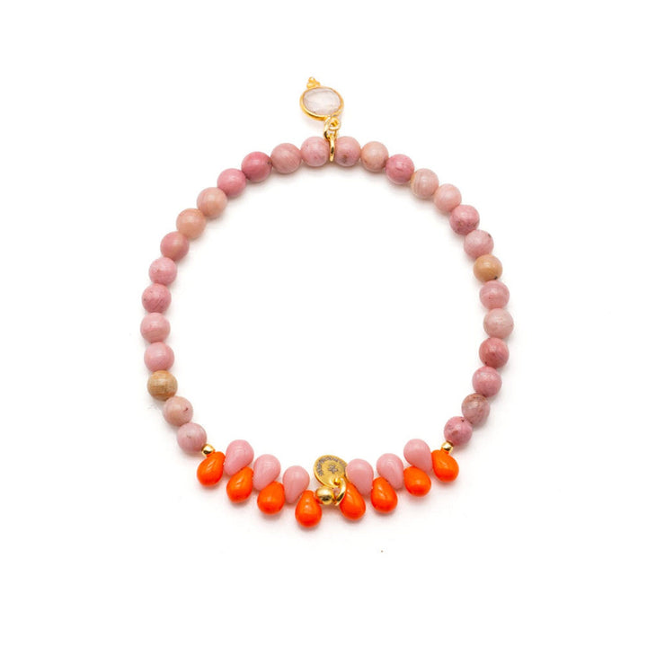 Schmückstück Armband Drops Sparkle Sweet, vergoldet