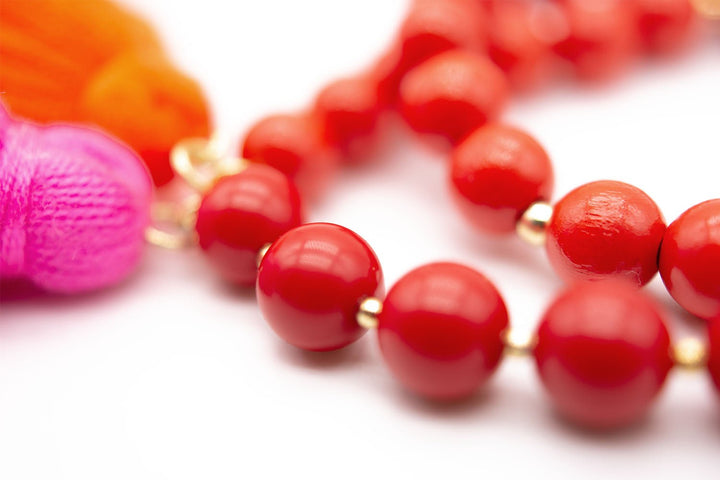 Schmückstück Armband Mala Twin Bloody Mary, vergoldet