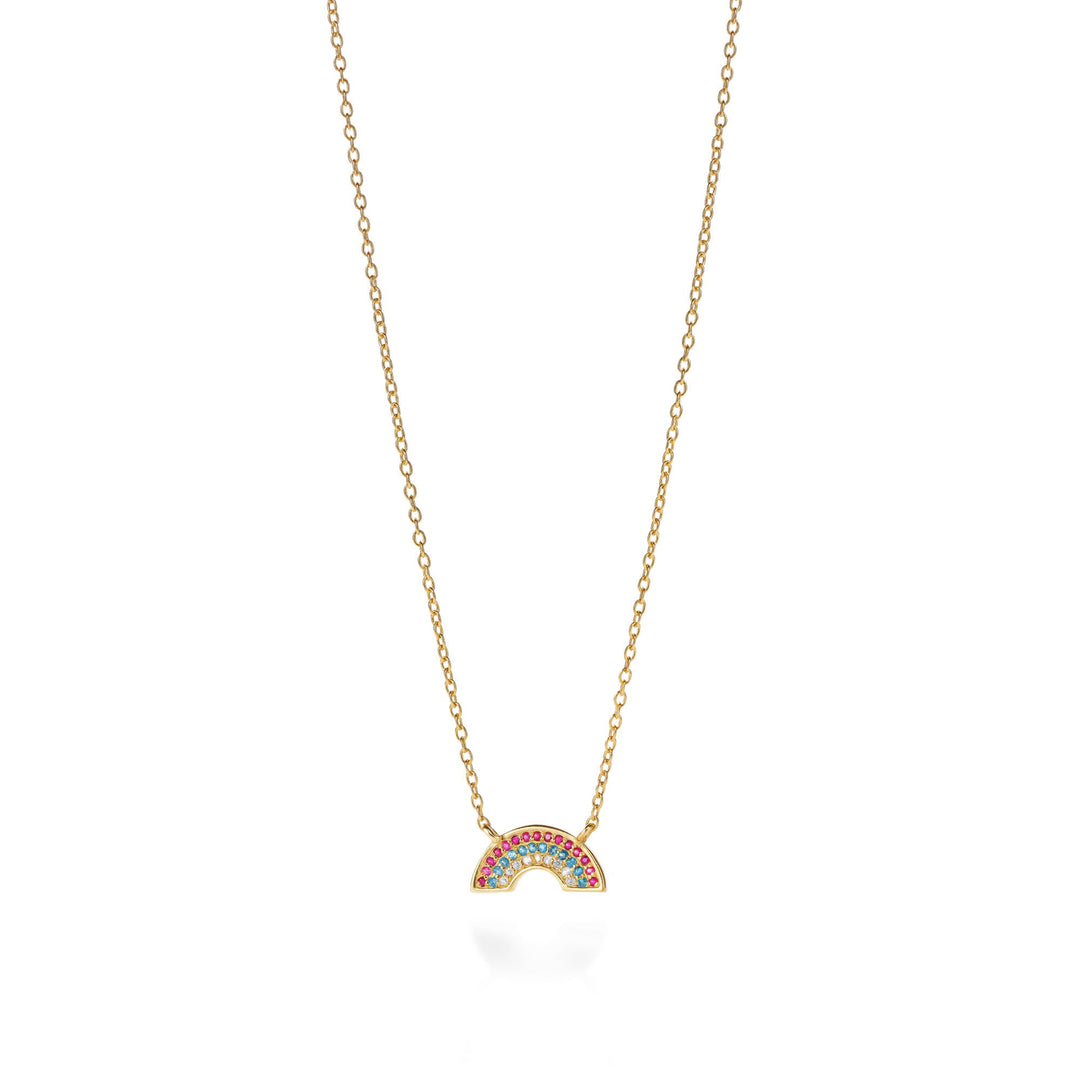 yours. Jewelry Kette Chasing Rainbow, prism break, vergoldet