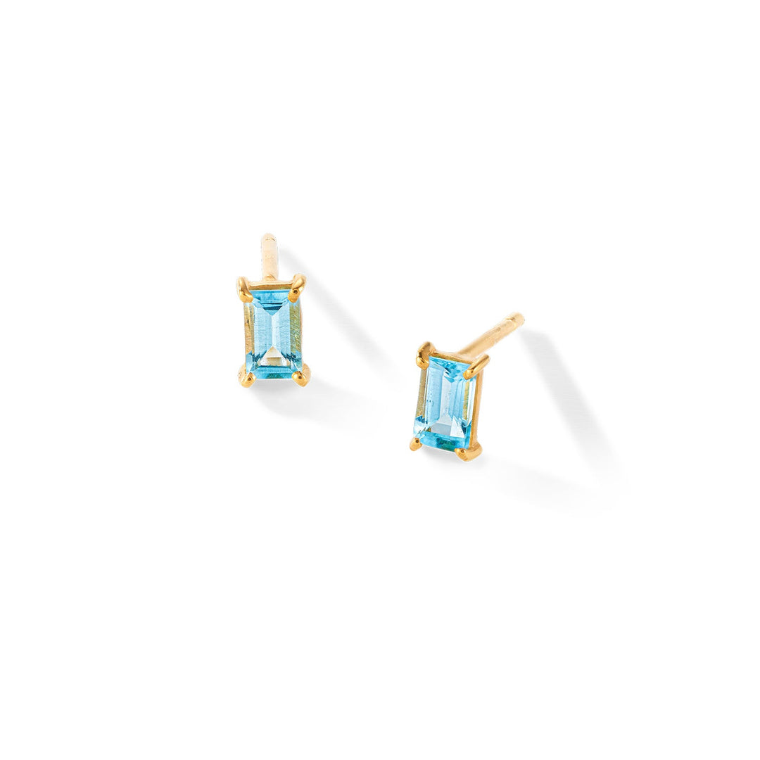 yours. Jewelry Ohrstecker Savoy Ceremony, blissful blue, vergoldet